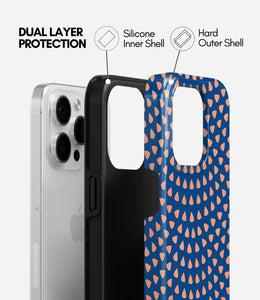 Tangerine Sprinkle Glossy Armoured Case