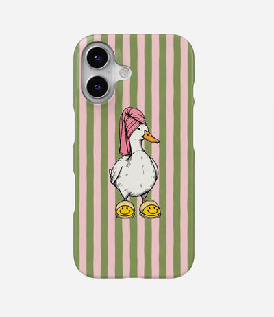 Spa Day Duck Hard Case