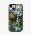 Midnight Marble Glass Phone Case