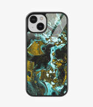 Load image into Gallery viewer, Midnight Marble Glass Phone Case
