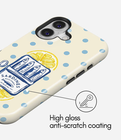 Lemon & Sardines Glossy Armoured Case