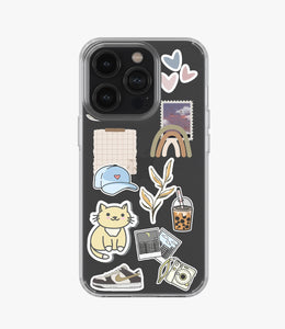 Cartoon Chic Silicone Phone Case