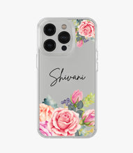 Load image into Gallery viewer, Gardenia Grace Custom Name Silicone Case

