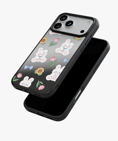 Bloom Bunny Luxe Mirror Phone Case