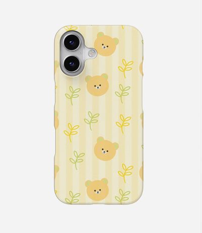 Honey Teddy Garden Hard Case