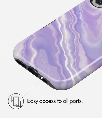 Lavender Melt Glossy Armoured Case