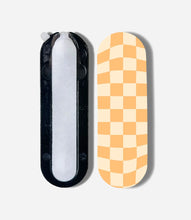 Load image into Gallery viewer, Distorted Squares Checkered Print Pop Slider

