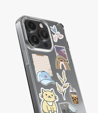 Load image into Gallery viewer, Cartoon Chic Silicone Phone Case
