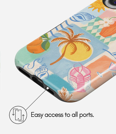 Coastal Dreamscape Glossy Armoured Case