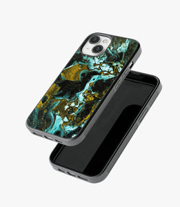 Midnight Marble Glass Phone Case