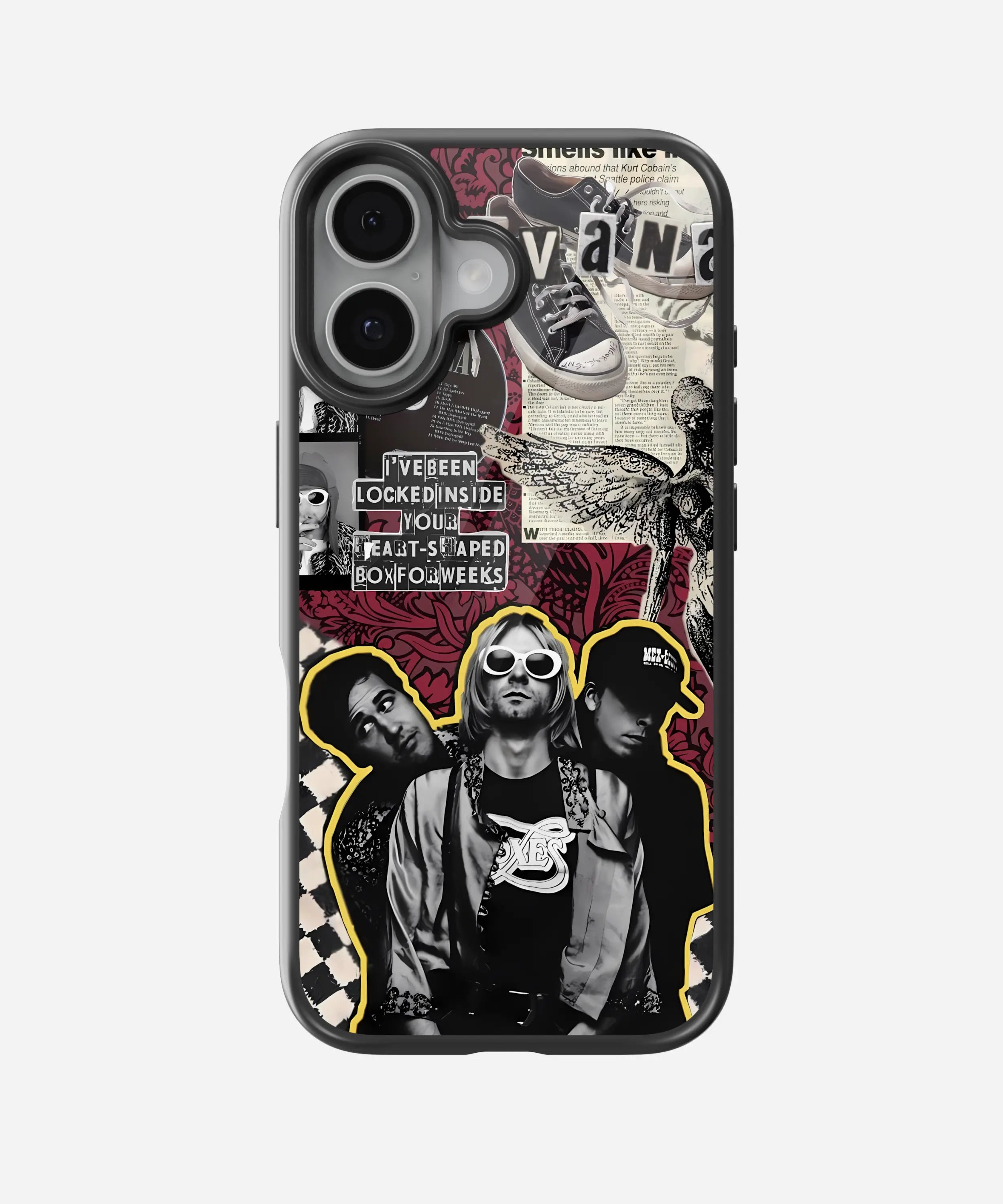 Bleach & Roses Glass Case