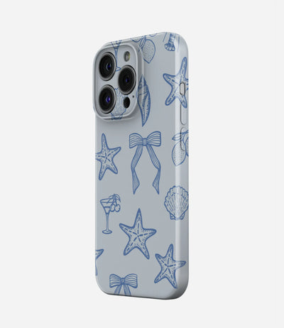 Coastal Bowties Glossy Hard Case