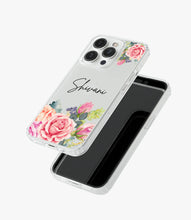 Load image into Gallery viewer, Gardenia Grace Custom Name Silicone Case
