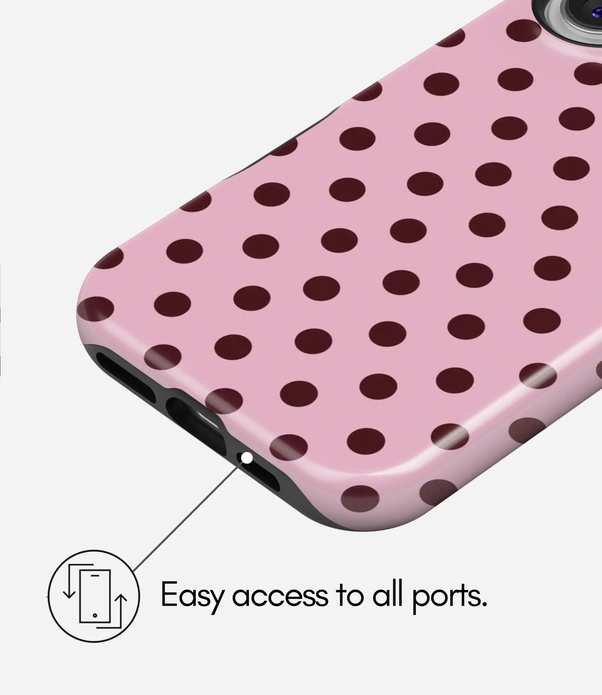 Berry Brunch Plaid Glossy Armoured Case