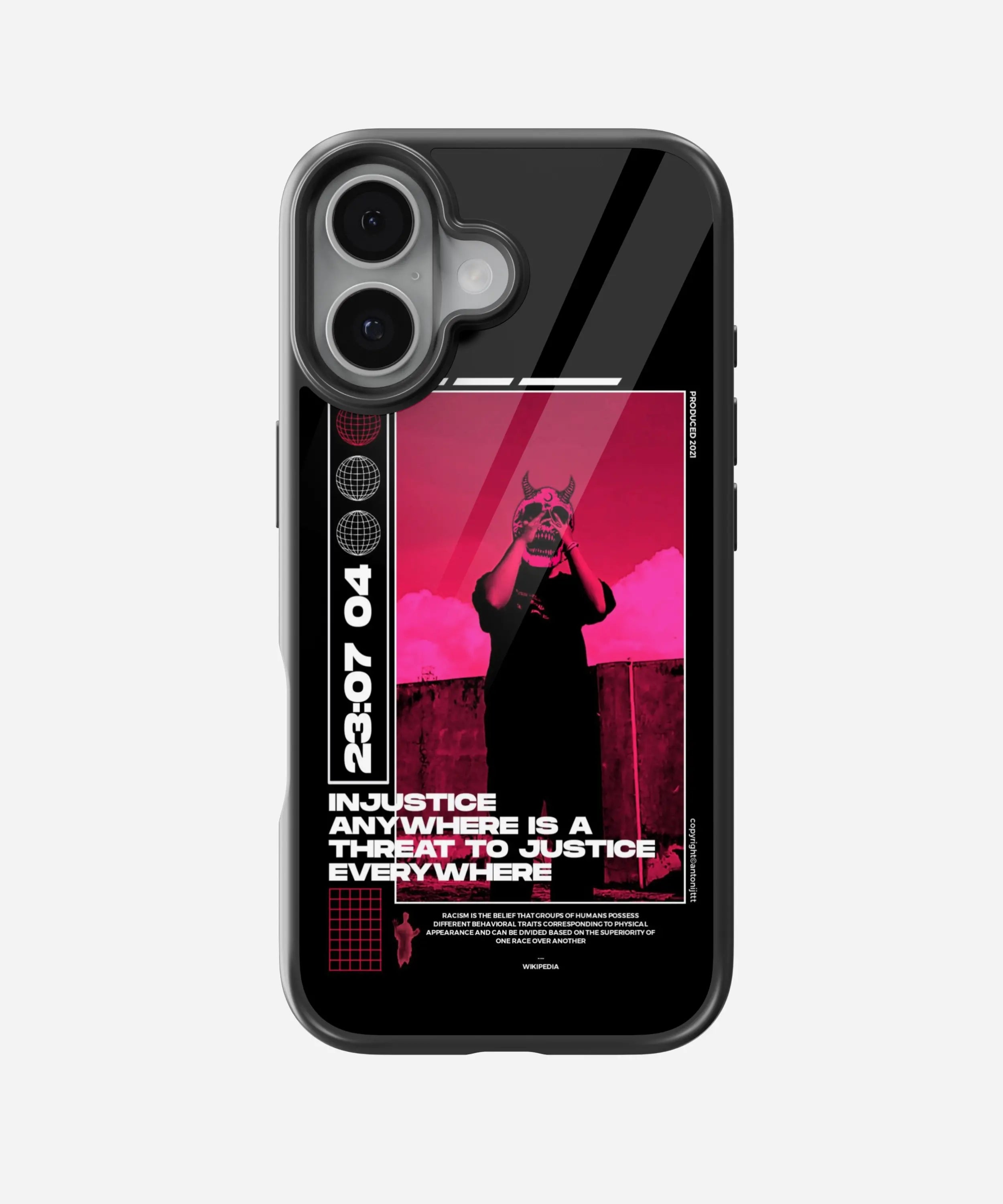 Injustice Glass Case