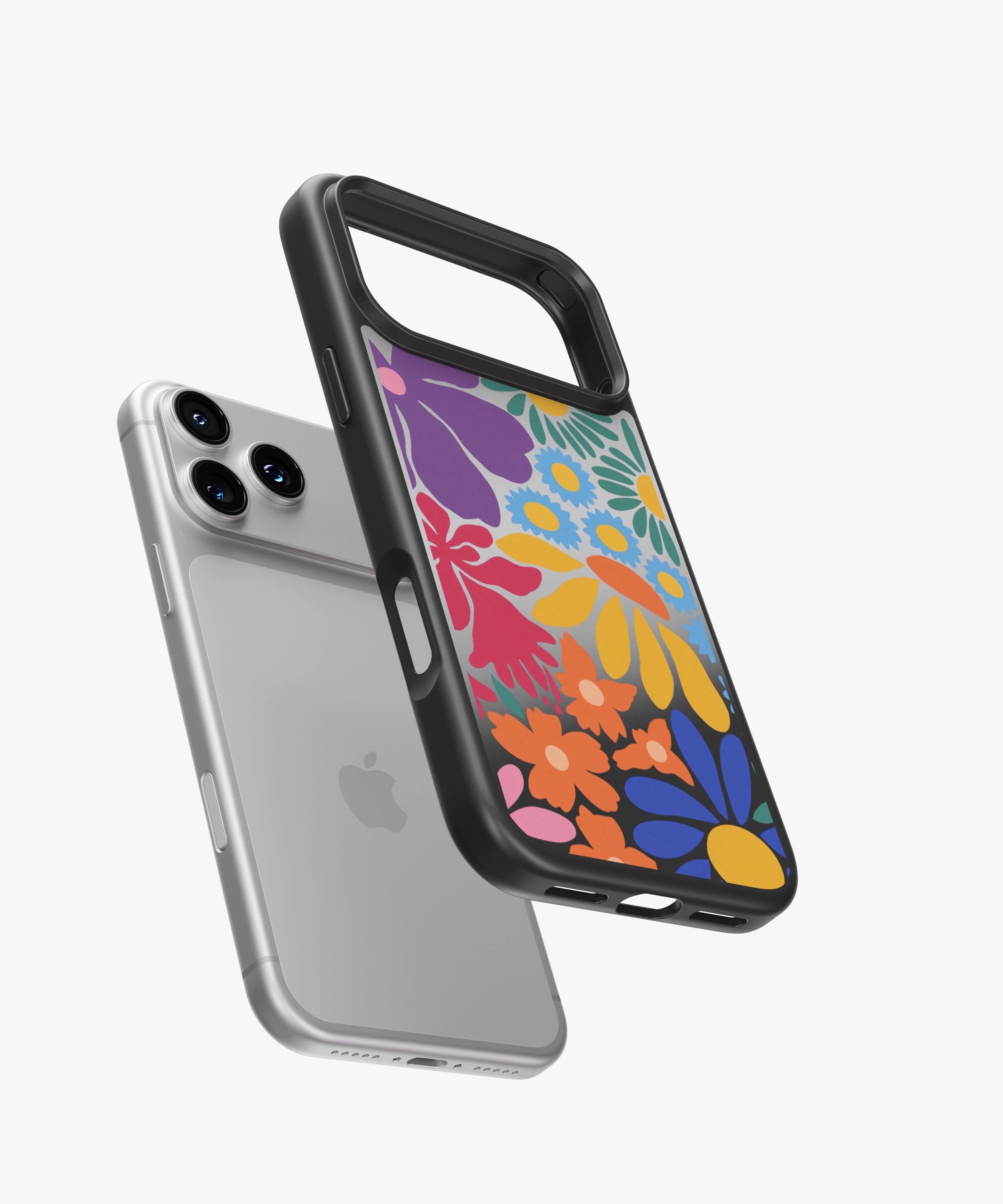 Funky Floral Luxe Mirror Phone Case