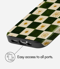 Load image into Gallery viewer, Palm &amp; Citrus Grid Glossy Armoured Case
