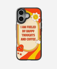 Load image into Gallery viewer, Orange Retro Psychedelic Glass Case
