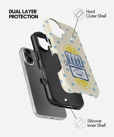 Lemon & Sardines Glossy Armoured Case