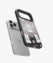 Load image into Gallery viewer, Ribbon Bunny Luxe Mirror Phone Case

