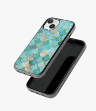 Load image into Gallery viewer, Mermaid Fish Pattern Glass Case
