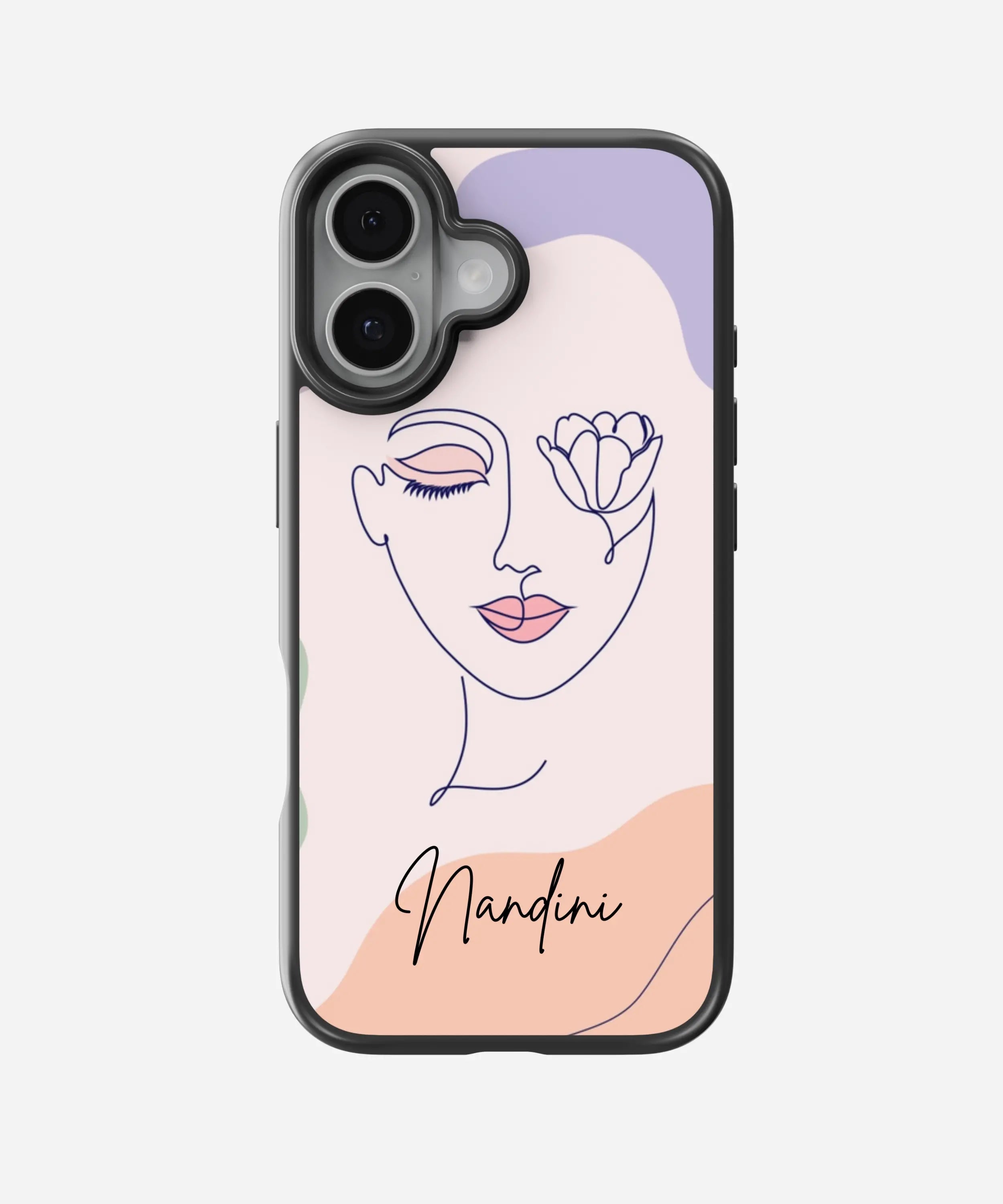 Nature's Artistry Custom Name Hybrid Matte Case
