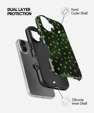 Celestial Emerald Glossy Armoured Case