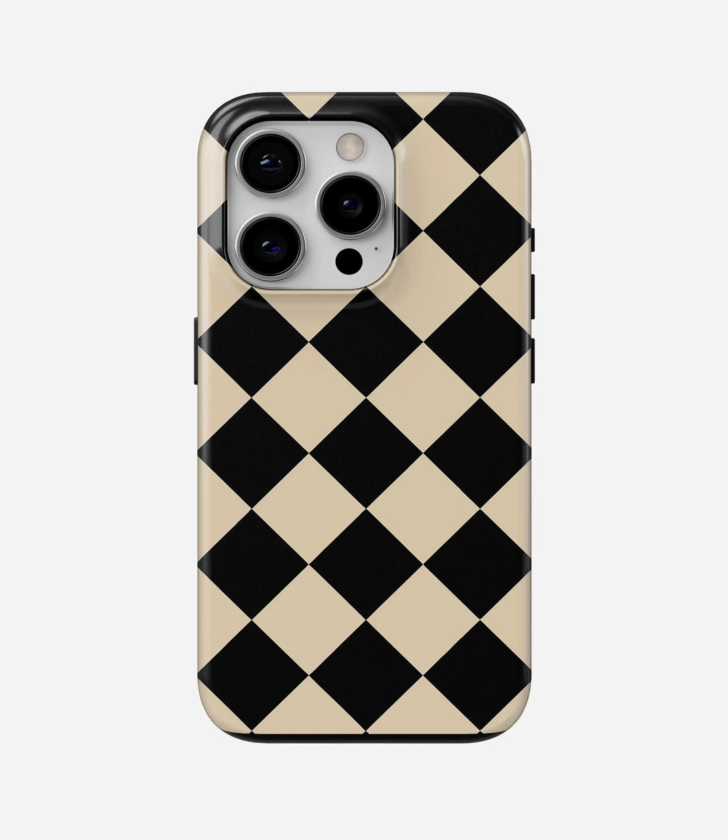 Noir Grid Glossy Armoured Case