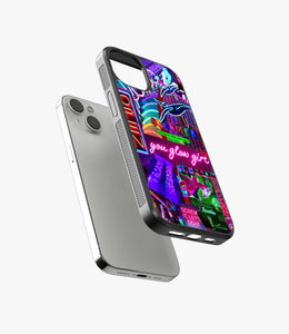 You Glow Girl Neon Glass Case