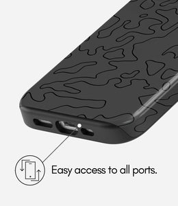 Shadow Maze Glossy Armoured Case
