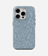 Frosted Filigree Glossy Armoured Case