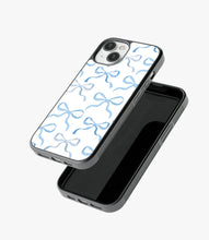 Load image into Gallery viewer, Bluebell Bows Glass Case
