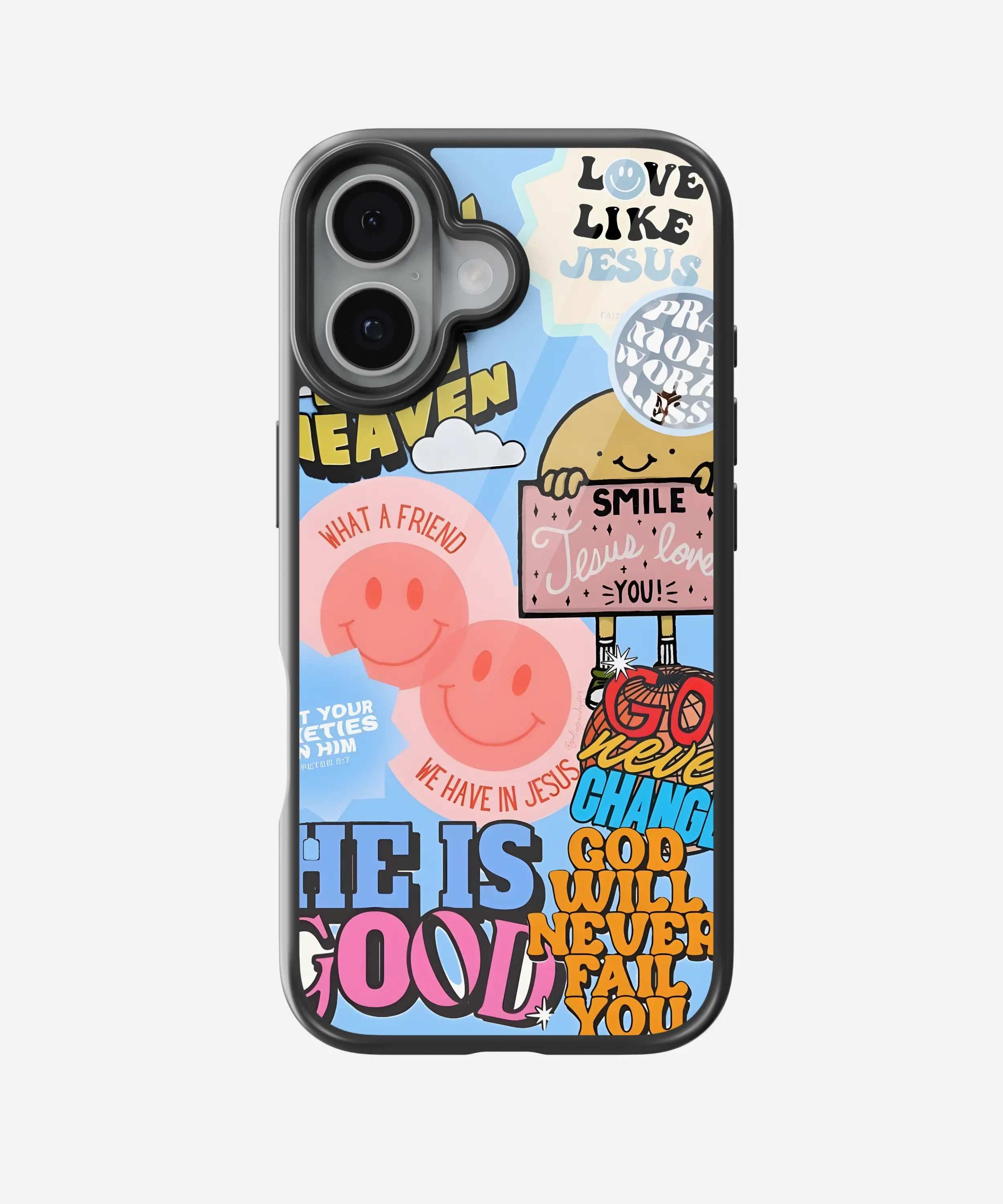Love Like Jesus Glass Case