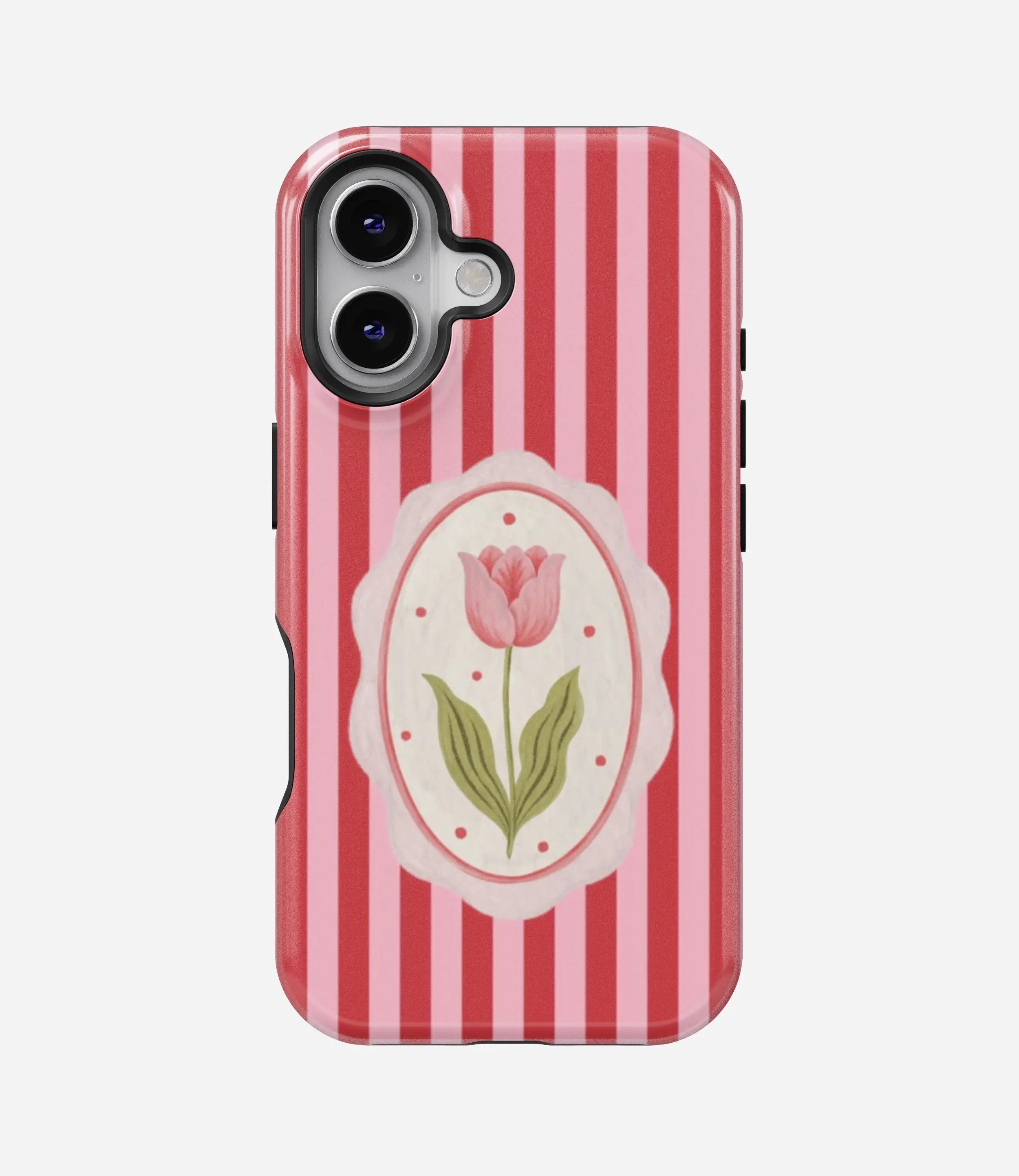 Scarlet Bloom Glossy Armoured Case