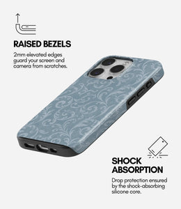 Frosted Filigree Glossy Armoured Case