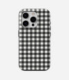 Monochrome Picnic Glossy Armoured Case