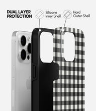 Load image into Gallery viewer, Monochrome Picnic Glossy Armoured Case
