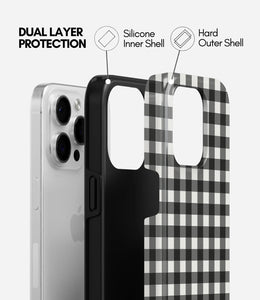 Monochrome Picnic Glossy Armoured Case