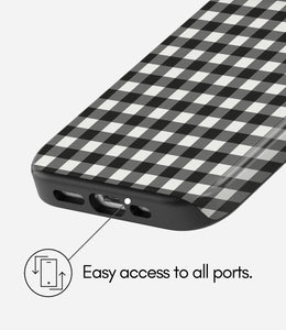 Monochrome Picnic Glossy Armoured Case