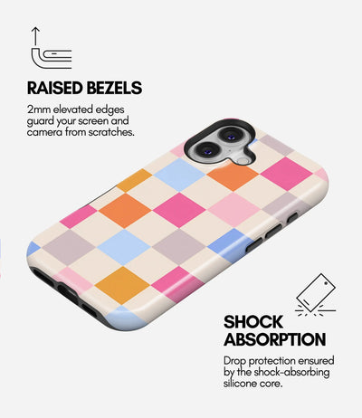 Candy Checks Glossy Armoured Case