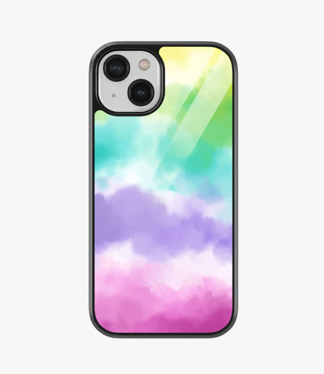 Tie & Dye Enfys Glass Case