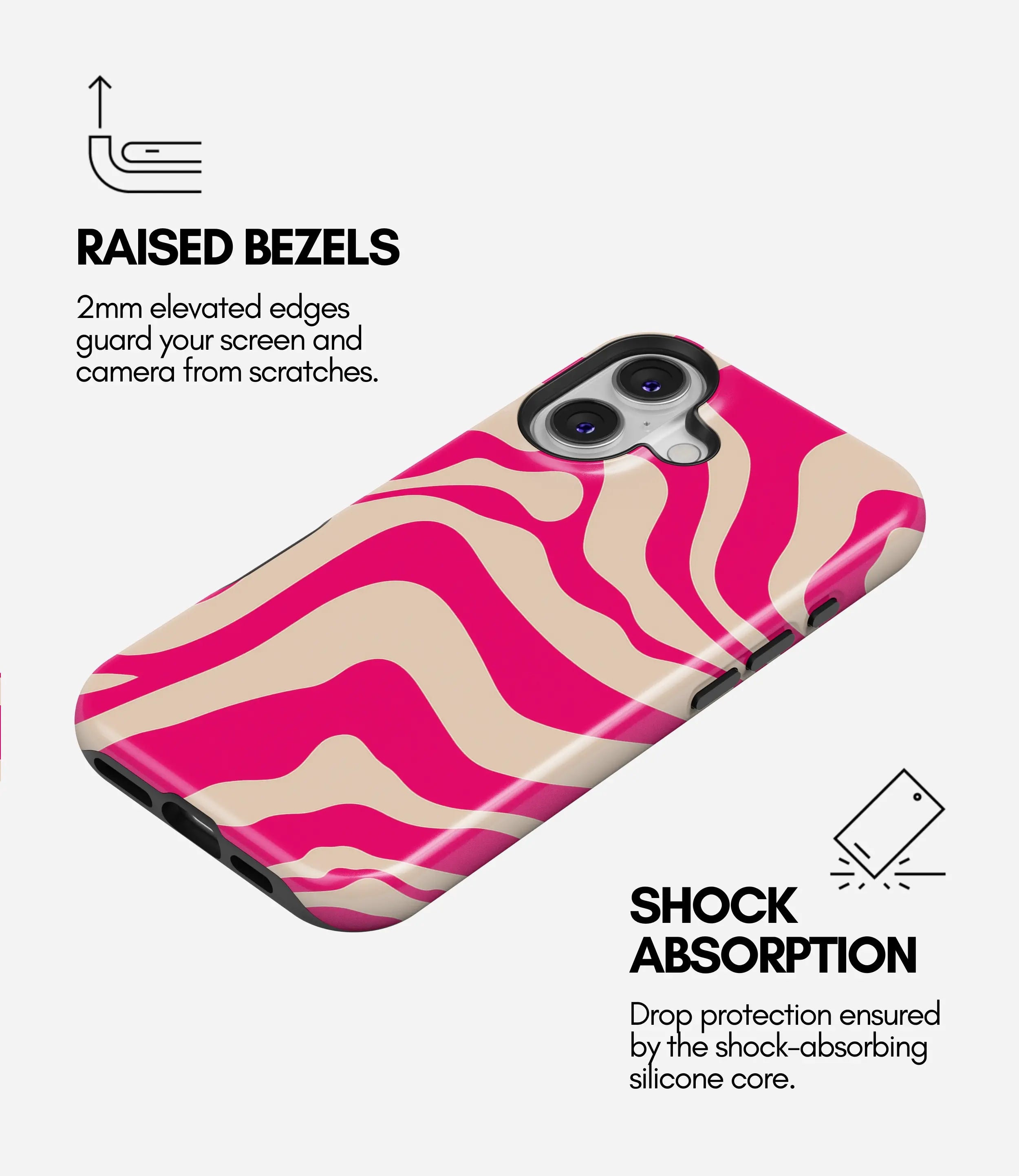 Electric Mirage Glossy Armoured Case