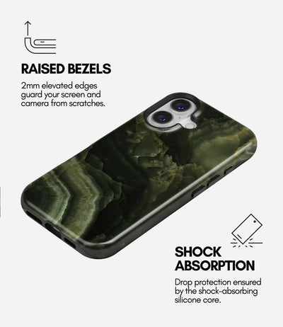 Emerald Onyx Glossy Armoured Case