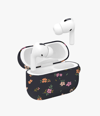 Midnight Meadow Glossy Airpod Case