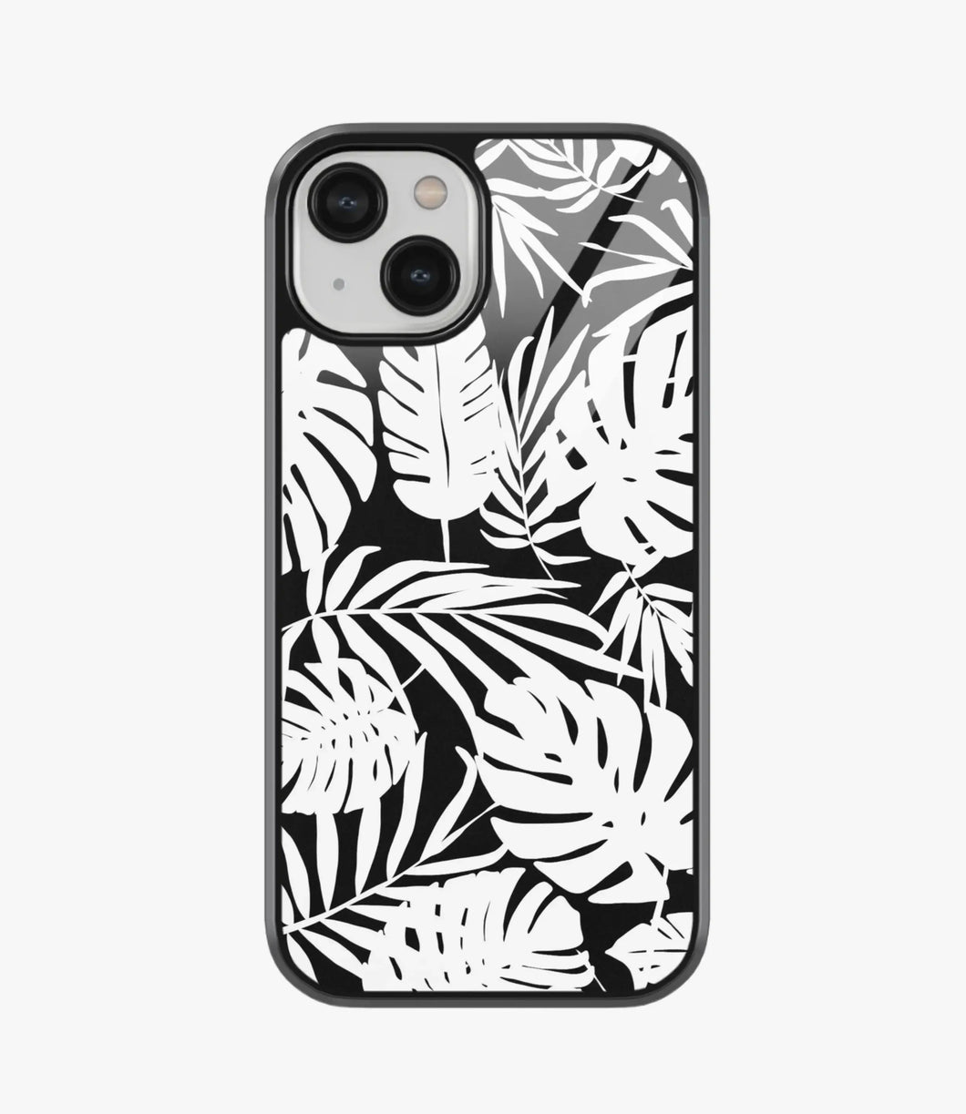 Urban Jungle Print Glass Case
