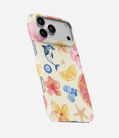 Tropical Citrus Splash SnapFit Matte Case