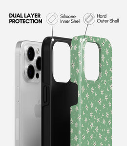 Mint Meadow Glossy Armoured Case