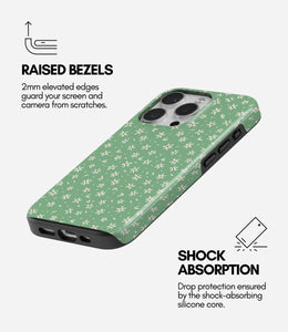 Mint Meadow Glossy Armoured Case