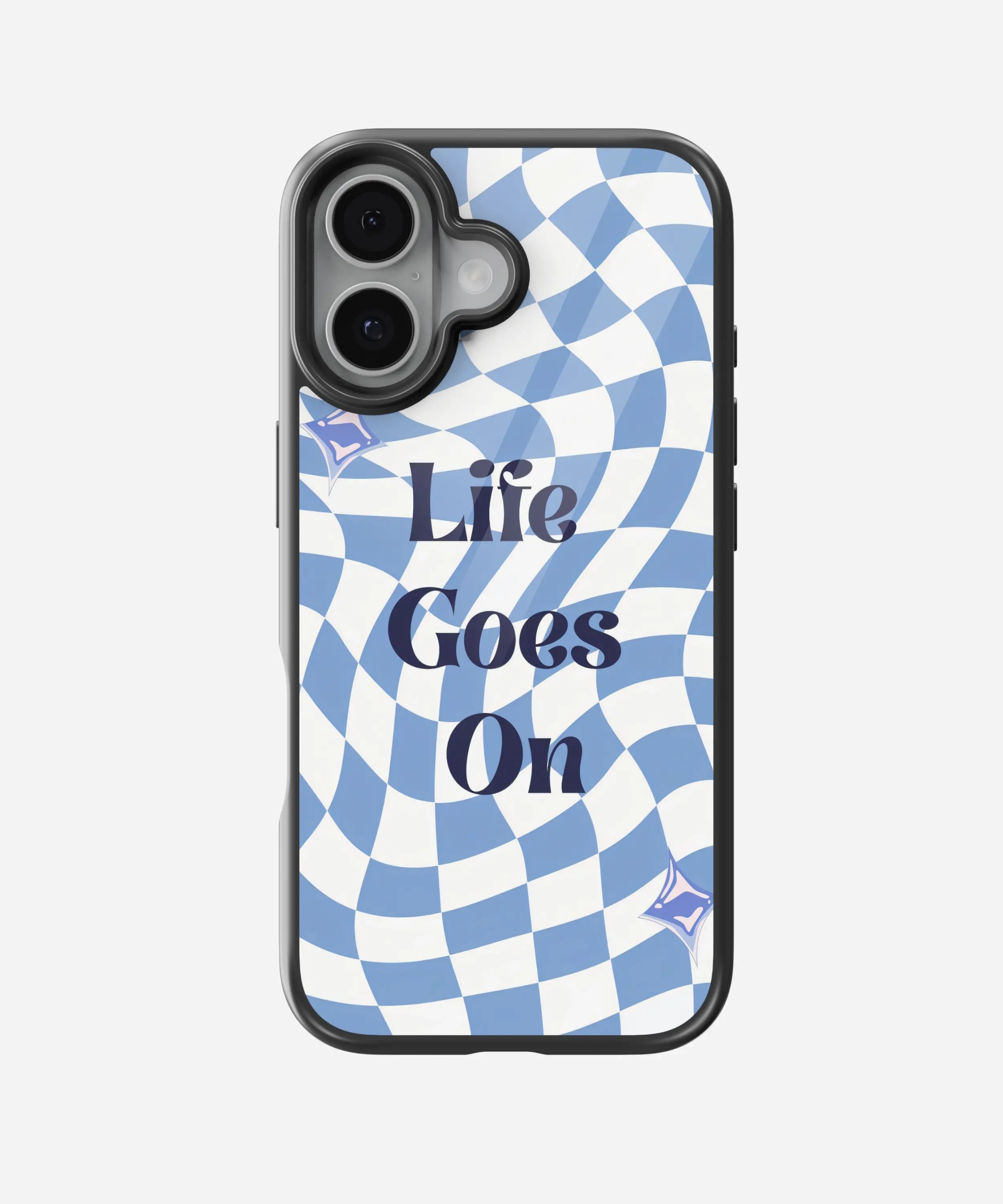 Life Goes On Glass Case