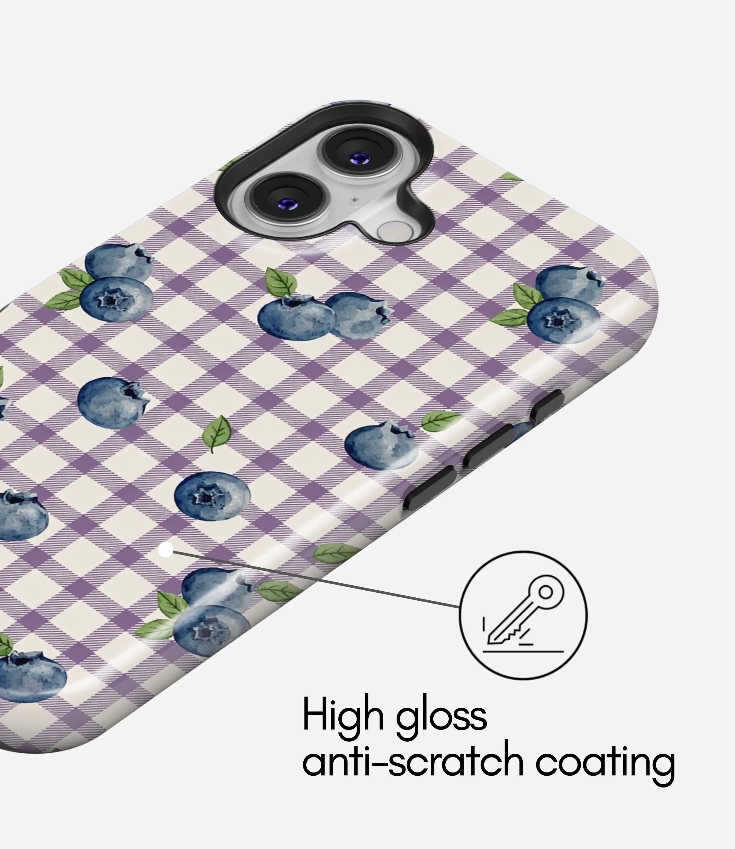 Berry Bliss Glossy Armoured Case